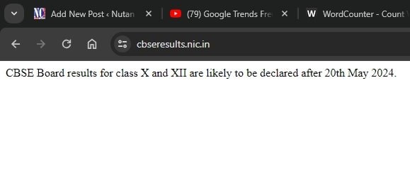 CBSE Board Result 2024 will be declared After 20 May 2024 2