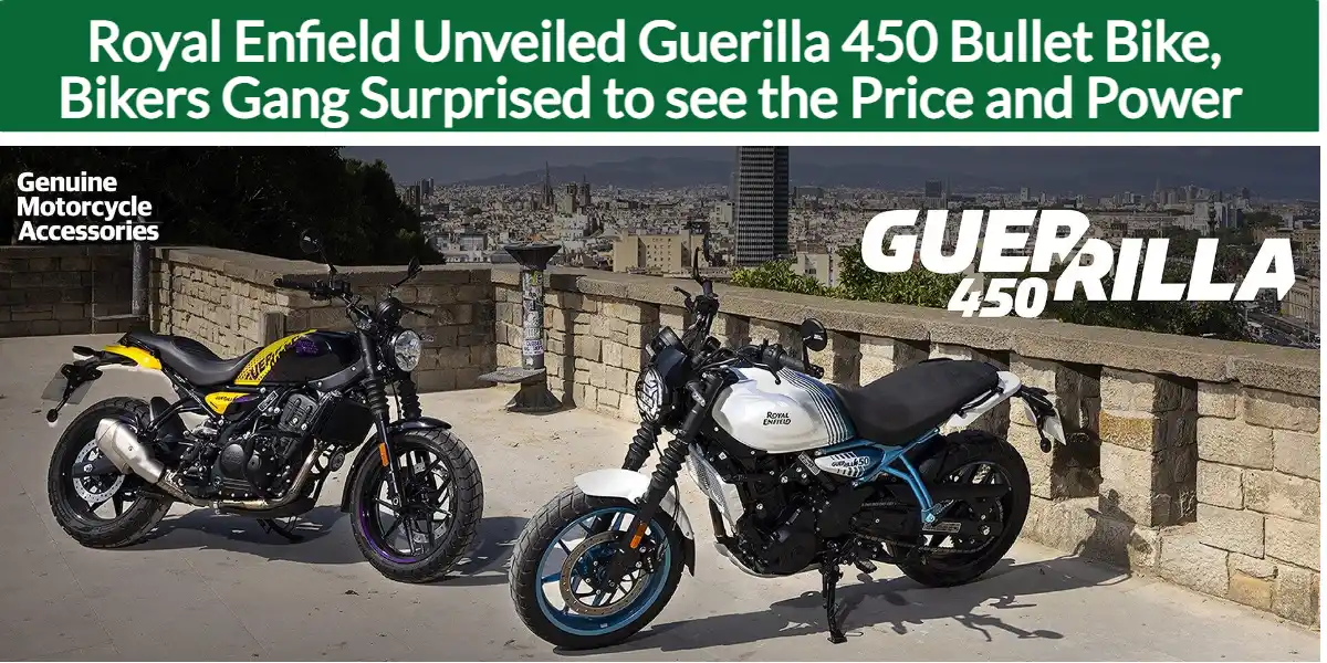 Nutan Charcha 66 Royal Enfield Unveiled Guerilla 450 Bullet Bike, Bikers Gang Surprised to see the Price and Power