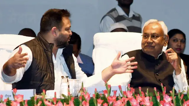 तेजस्वी यादव का आरोप: नीतीश पर उपराष्ट्रपति दांव खेल रही है बीजेपी