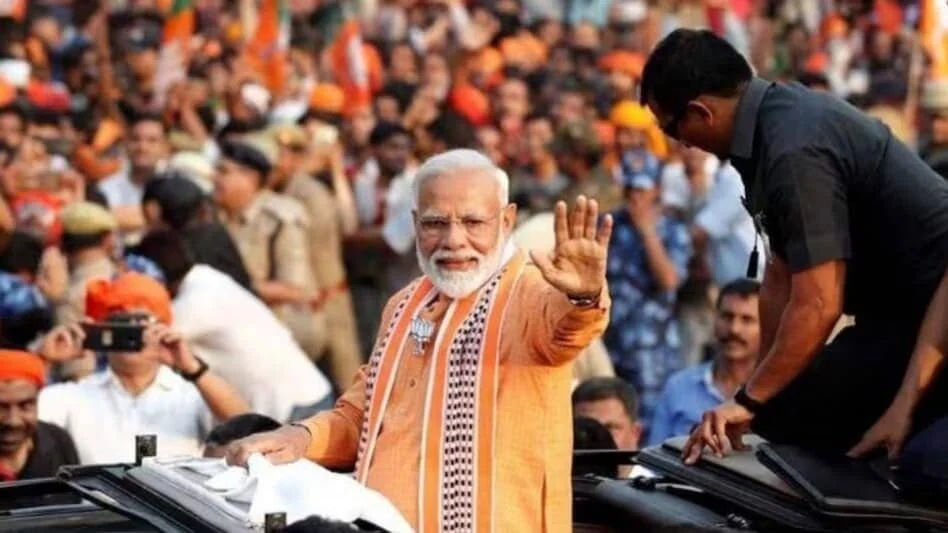 पीएम मोदी की बिहार में 53 वां दौरा 4 pm modi road show