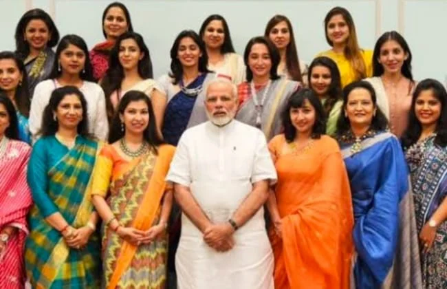 Modi with Corporate