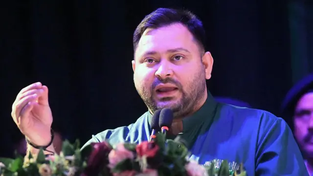 जनता के हक की लड़ाई में तेजस्वी यादव का बीजेपी को करारा जवाब