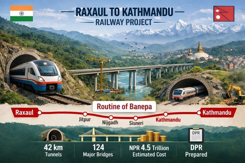 रक्सौल से काठमांडू मात्र 2 घंटे में!