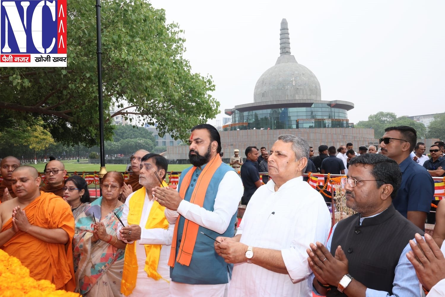 बुद्ध पूर्णिमा के पावन अवसर पर आयोजित कार्यक्रम में शामिल हुये मुख्यमंत्री