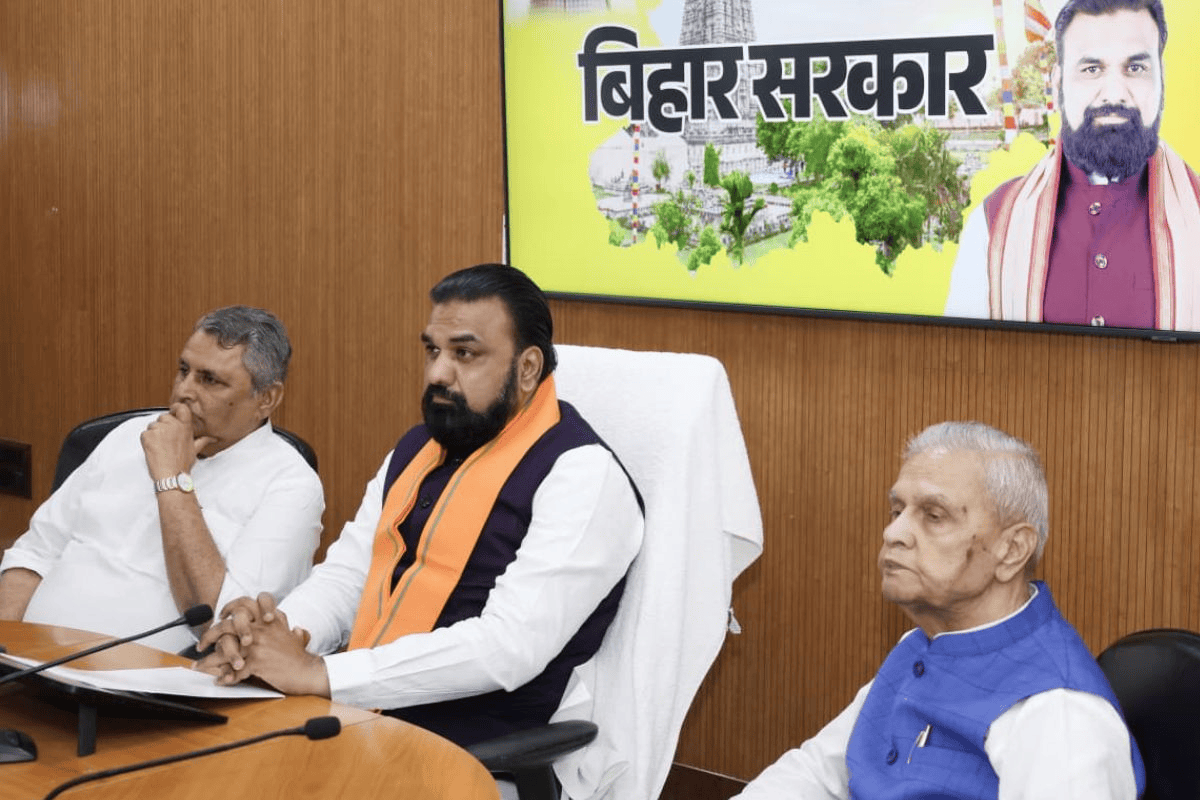सम्राट सरकार का मेगा कैबिनेट विस्तार,