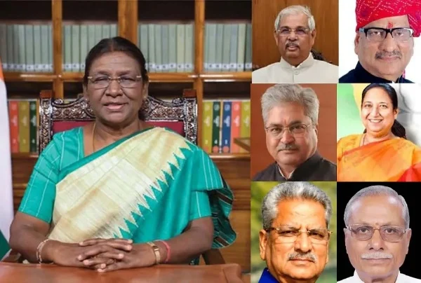 छह राज्यों में नए राज्यपालों की नियुक्ति